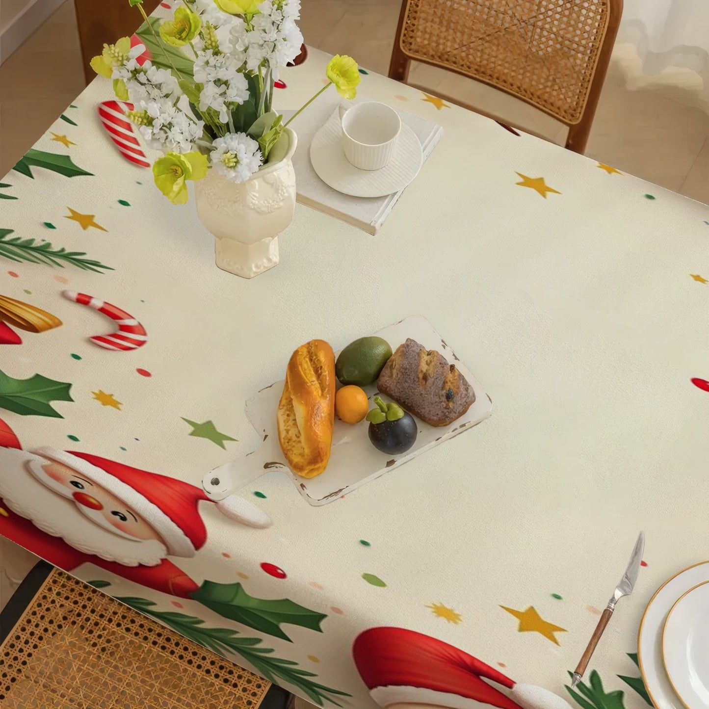 Customize Your Exclusive Christmas Tablecloth