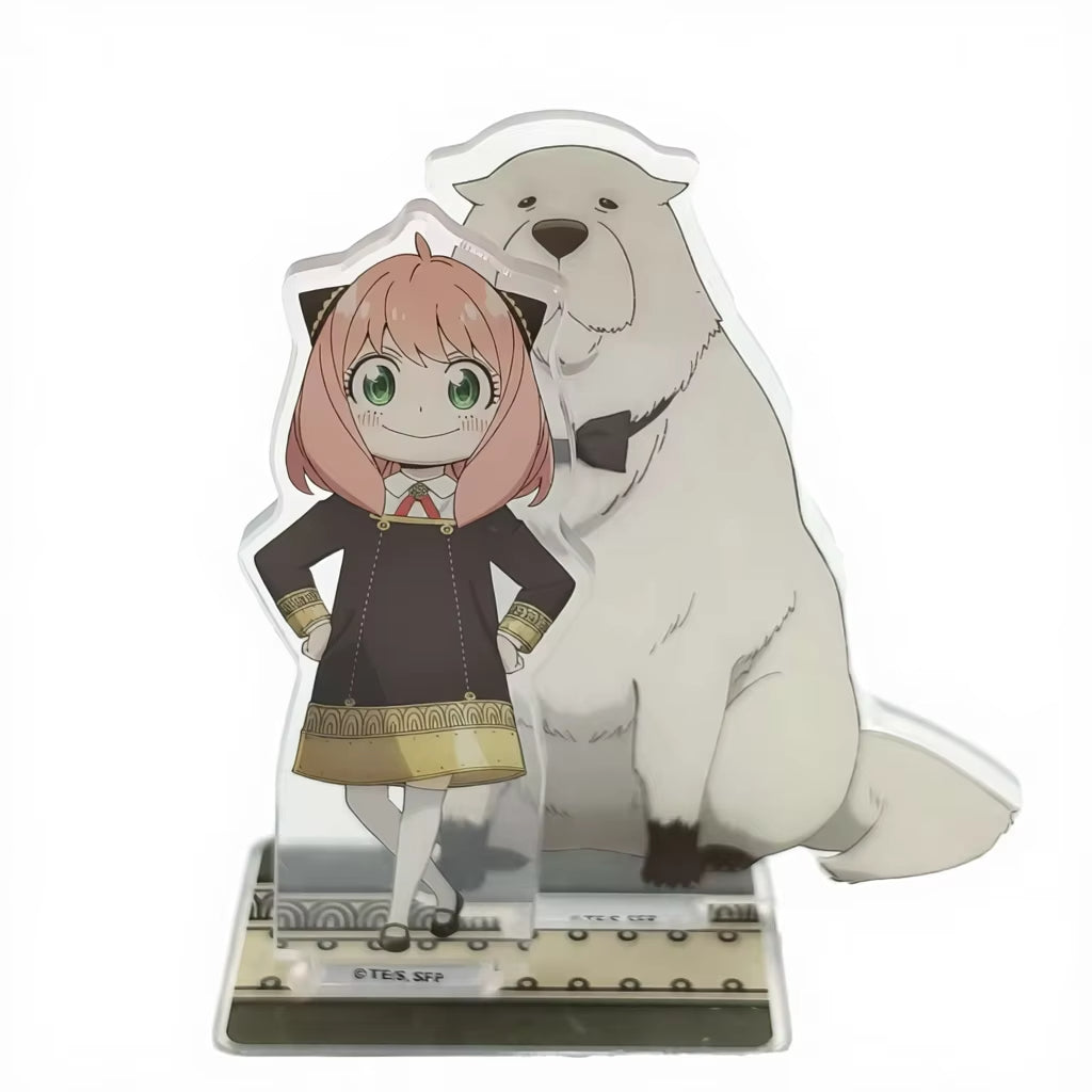 Custom Acrylic Charm Eco Friendly Anime Standee Spy X Family Anya Figure