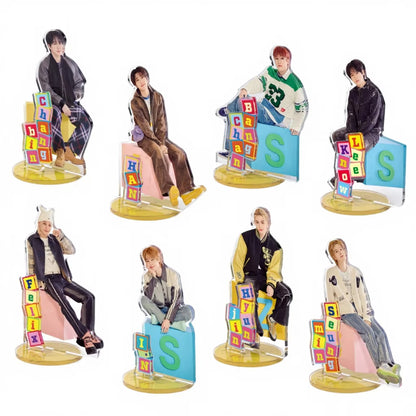 Custom Kpop Idol Standing Figure Display Figure Double Sided Printed Cartoon Idol  Acrylic Stand