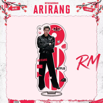 Custom Standing Sign Kpop Comeback Album ARIRANG Jungkook Peripheral Decoration Stand World Tour Netflix Custom Standee