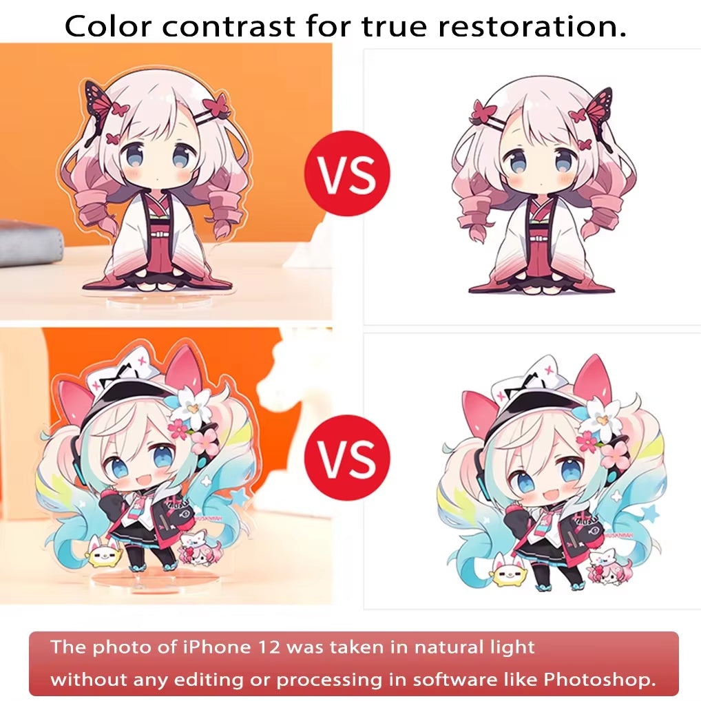 YAKELIKE Custom Anime Desk Decor Acrylic Standee