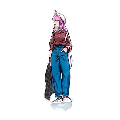Custom Eco-friendly Acrylic Standee Mini Cartoon Anime Star Figurine Self-Printed Display  Gifts