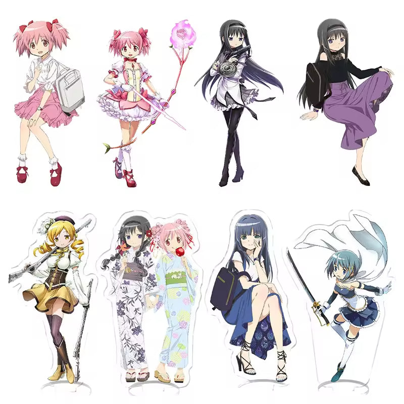 Magica Anime Acrylic Stand Desktop Decoration Custom Acrylic Keychain Plastic Ornament