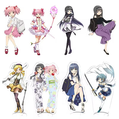 Magica Anime Acrylic Stand Desktop Decoration Custom Acrylic Keychain Plastic Ornament