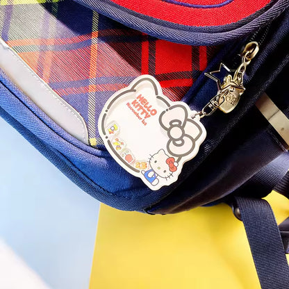 Custom Keychain Acrylic Shaking Toy Custom Cartoon Cute Toy Backpack Pendant Cartoon Cat Pattern Decoration