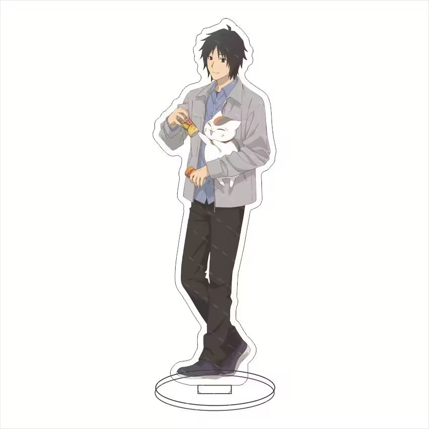 Custom Acrylic Standee Ornament Featuring Kiyoshi Natsume (Cat Teacher) Reiko Natsume Character Design Birthdaye