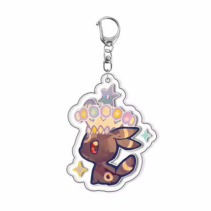 Cute Cartoon Animal Keychain Custom Anime Style Bag Charm Gift Pendant for Kids & Fans
