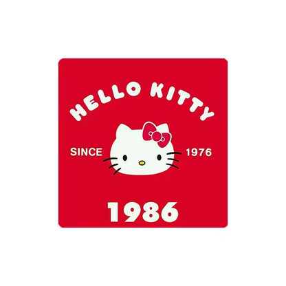 Custom Charm Cute Cartoon Kitty Cat Anniversary  Crystal Glass Soft Magnetic Refrigerator Magnet