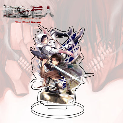 Attack on Titan Acrylic Standee  Eren Yeager Sasha Blouse Anime Figure Desk Decor Collectible Gift