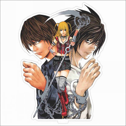 Death Note: Large Standee of Light Yagami, Misa Amane and Misa's Photo; L and Ryuk Acrylic Figurines