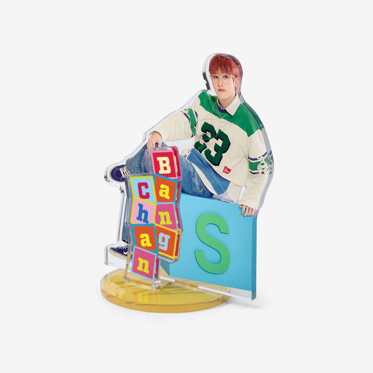 Custom Kpop Idol Standing Figure Display Figure Double Sided Printed Cartoon Idol  Acrylic Stand
