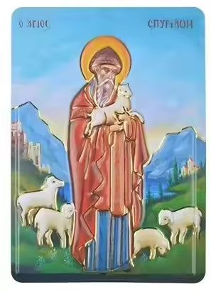 Custom Fridge Magnet Orthodox Gift Tourist Souvenir Greek Russian  Icon Plastic Durable Fridge Magnet Holy Family Icon
