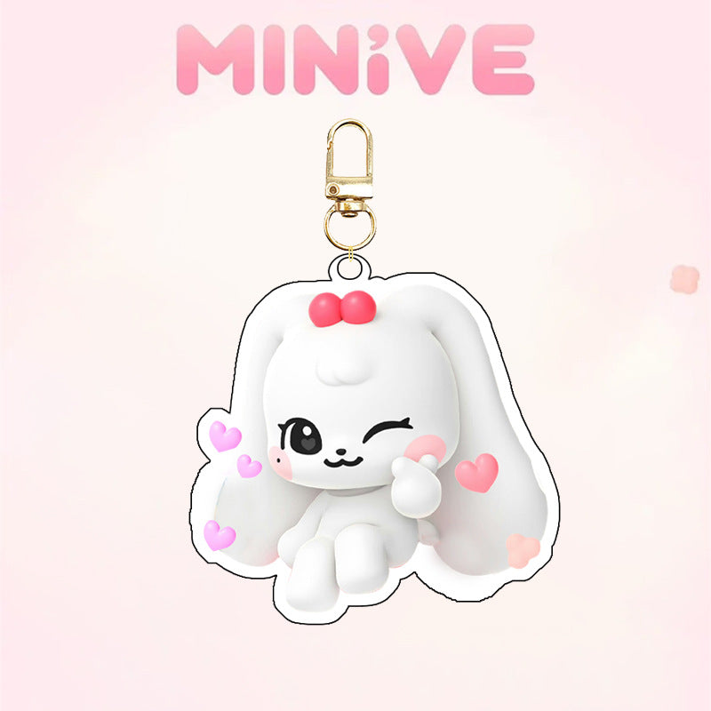 KPOP Idol Miniteen SKZ UV Printed Acrylic Keychain Custom Digital Photo Cartoon Charm Pendant Keyring