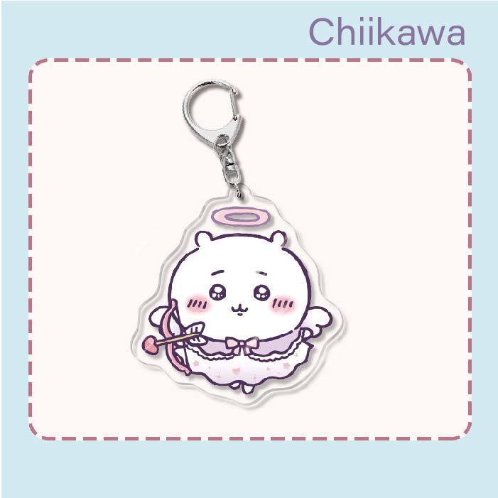 Japanese Anime Chiikawa Acrylic Keychain Hachiware Usagi Cute Lightweight Bag Pendant Decoration Gift
