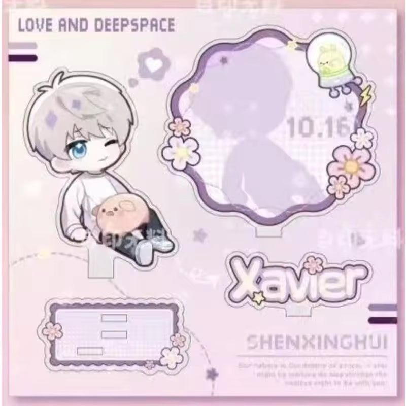 Custom Acrylic Charm Cute Anime Game Figure Love and Deepspace Desk Standee