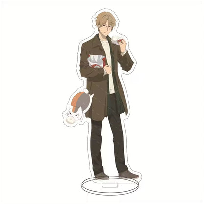 Custom Acrylic Standee Ornament Featuring Kiyoshi Natsume (Cat Teacher) Reiko Natsume Character Design Birthdaye