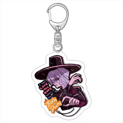 Demon Hunter Anime Cartoon  Acrylic Waterproof Keychain-Wholesale Custom Business Gift