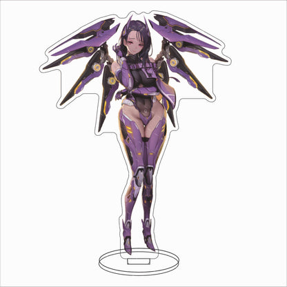 Anime Girl Standee Double-Sided Clear Display Figure Kawaii Character Desk Decor Collectible Gift Acrylic Standee