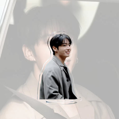 Custom KPOP Jungkook Standee HD Photo Double-Sided UV Printed Eco-Friendly PVC Desktop Display Custom Birthday Gift Standee