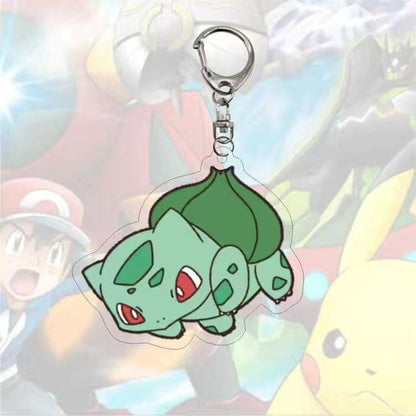 Custom Anime  Acrylic Keychain Multi Color UV Printed Waterproof Cartoon Charm for Gifts Souvenirs