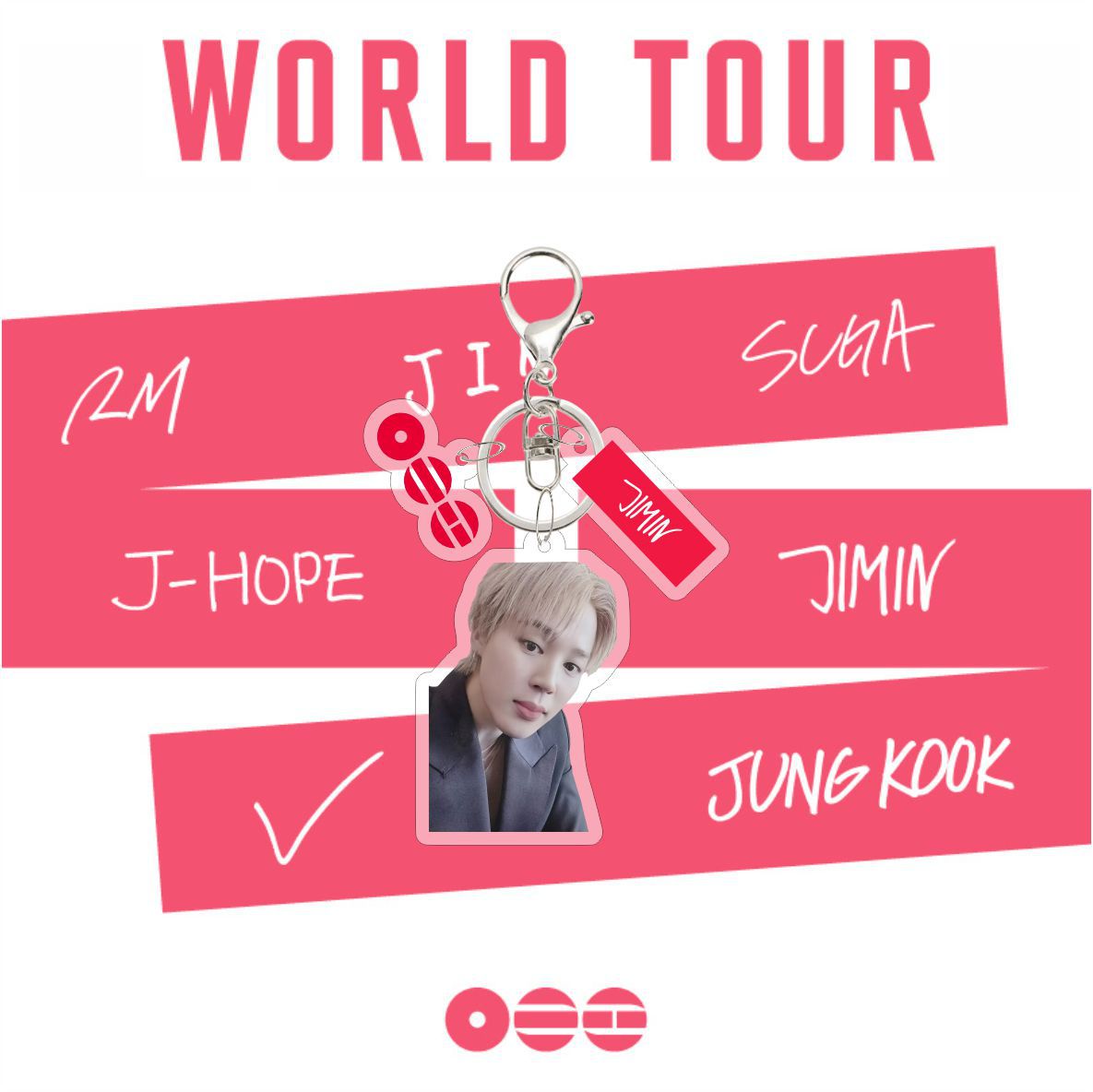 BTS 2026 Comeback Tour Acrylic Keychain – Kpop Idol Charm (V Kim Taehyung Edition)