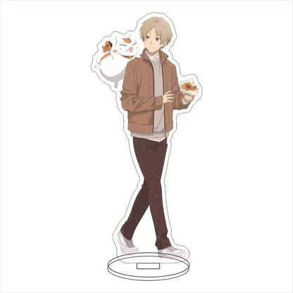 Custom Acrylic Standee Ornament Featuring Kiyoshi Natsume (Cat Teacher) Reiko Natsume Character Design Birthdaye