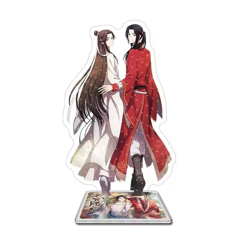 New Tian Guan Blessing Double-Layer Double-Sided Acrylic Figurine Stand Peripheral Pendant