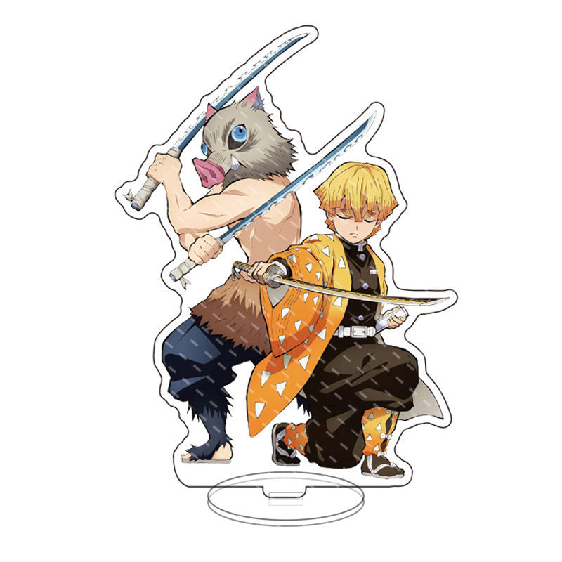 Custom-made Demon Slayer acrylic figurines – in stock