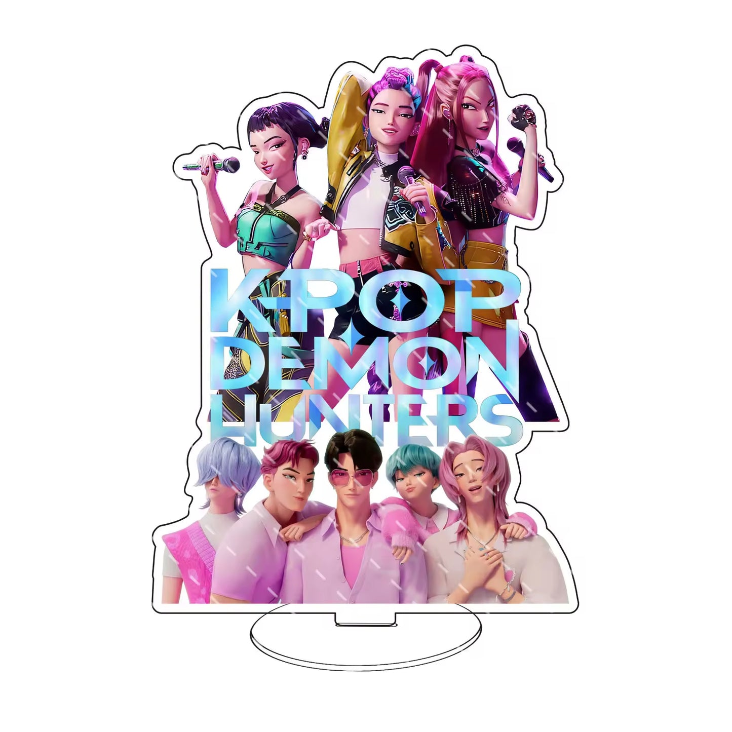 Custom Anime DIY Cartoon Acrylic Eco-Friendly Standee Display Double Layer Clear Figure Custom Accessories for K Fantasy