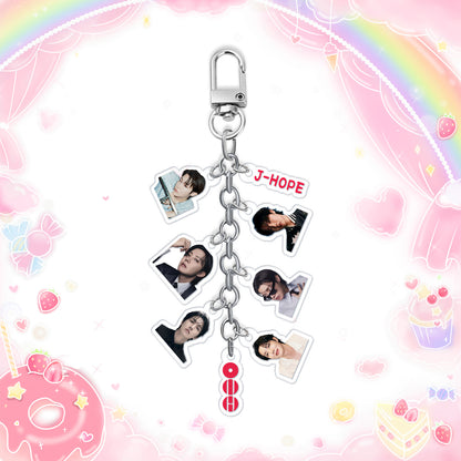 BTS World Tour Inspired Acrylic Keychain – Kpop Fan Gift & Support Merch
