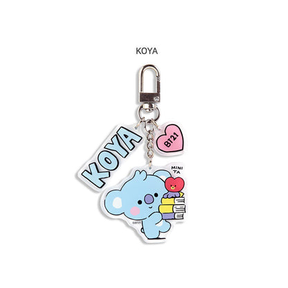 Kpop Idol Custom BTS Acrylic Keychain Cartoon Idol Style Charm Pendant for Gifts Souvenirs Fans