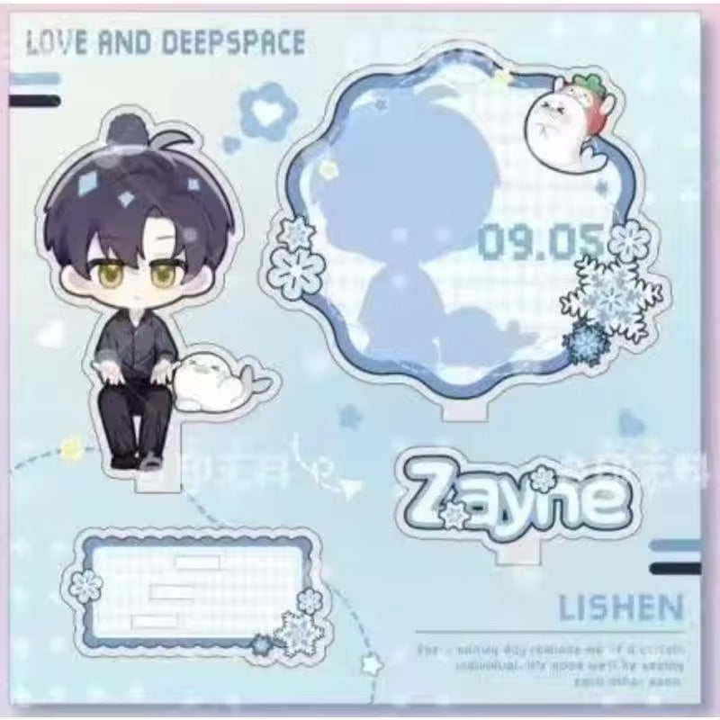Custom Acrylic Charm Cute Anime Game Figure Love and Deepspace Desk Standee