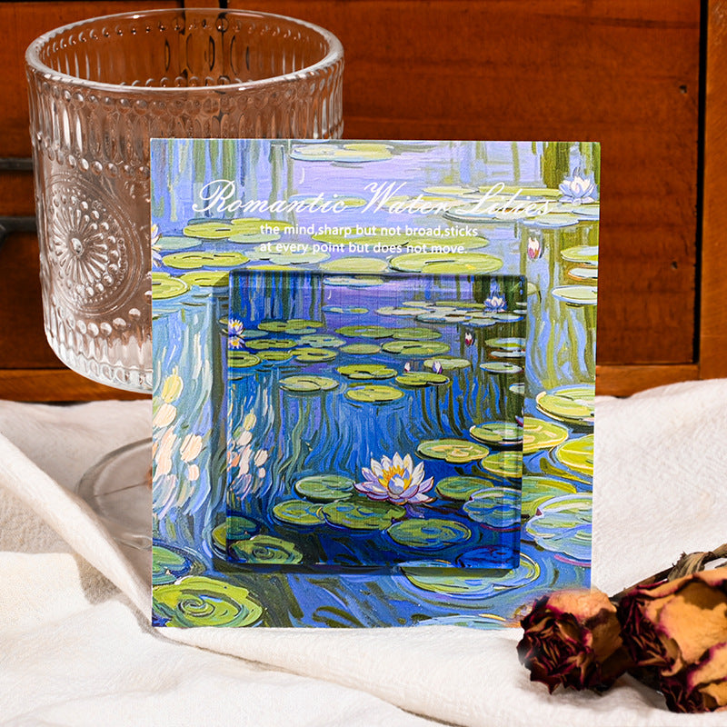 Custom Acrylic Fridge Magnet Van Gogh Starry Night Sunrise Impression Nordic Art