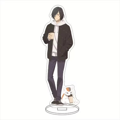 Custom Acrylic Standee Ornament Featuring Kiyoshi Natsume (Cat Teacher) Reiko Natsume Character Design Birthdaye