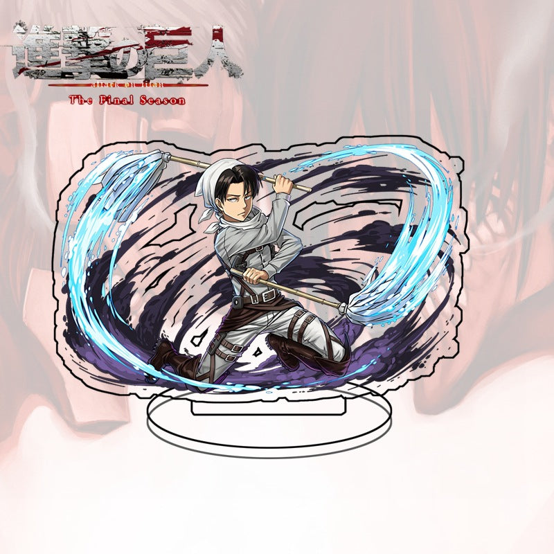 Attack on Titan Acrylic Standee  Eren Yeager Sasha Blouse Anime Figure Desk Decor Collectible Gift
