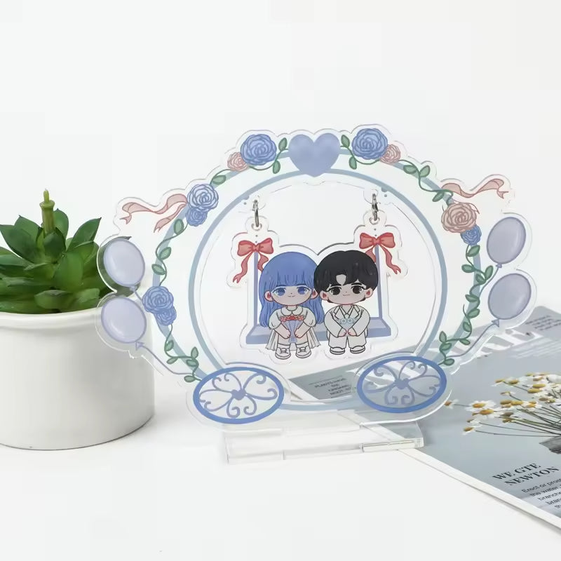 Custom Acrylic Charm Handmade TV Movie Character Printed Acrylic Mirror Standee