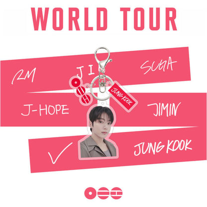 BTS 2026 Comeback Tour Acrylic Keychain – Kpop Idol Charm (V Kim Taehyung Edition)