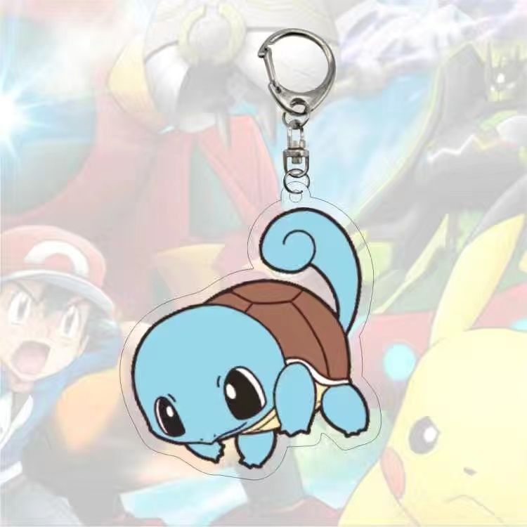 Custom Anime  Acrylic Keychain Multi Color UV Printed Waterproof Cartoon Charm for Gifts Souvenirs