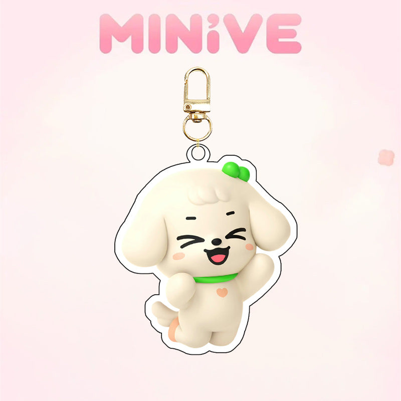 KPOP Idol Miniteen SKZ UV Printed Acrylic Keychain Custom Digital Photo Cartoon Charm Pendant Keyring