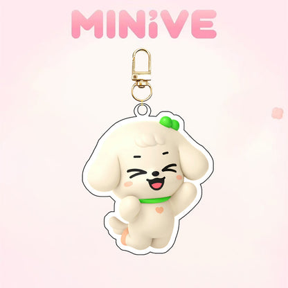 KPOP Idol Miniteen SKZ UV Printed Acrylic Keychain Custom Digital Photo Cartoon Charm Pendant Keyring
