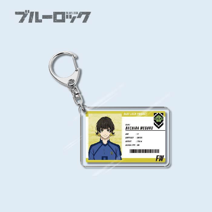 Custom Keychain Designs Anime Blue Lock Cartoon Character Double Sided Acrylic Light Weight UV Printed