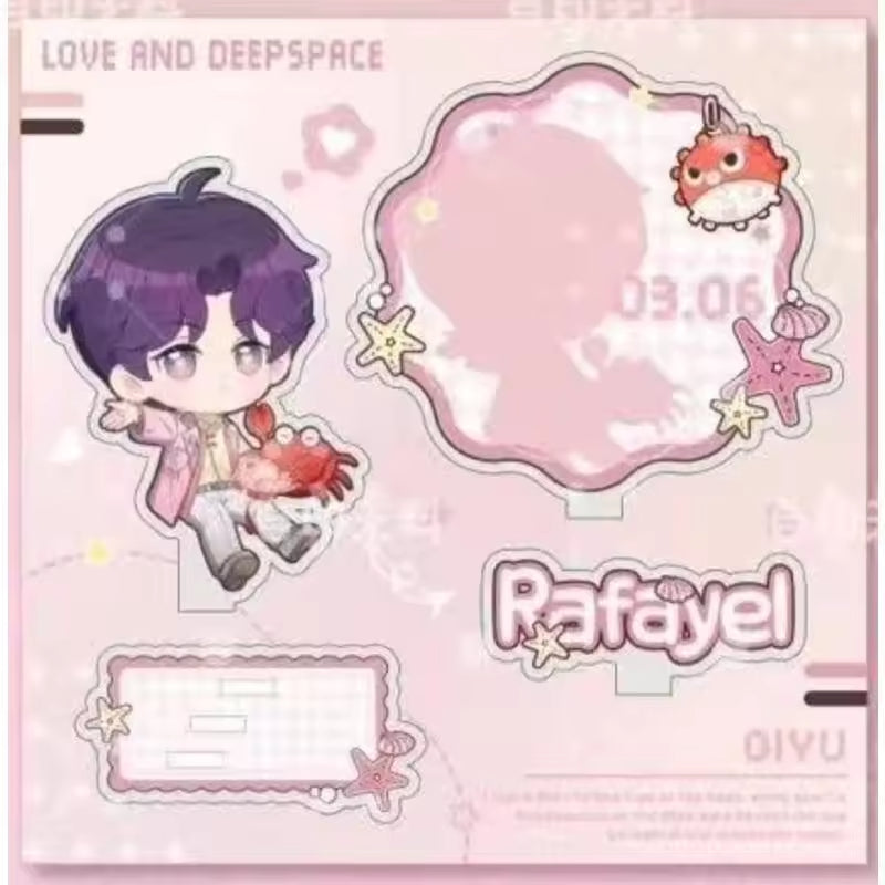 Custom Acrylic Charm Cute Anime Game Figure Love and Deepspace Desk Standee