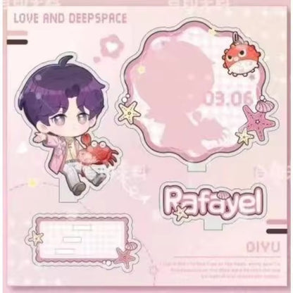 Custom Acrylic Charm Cute Anime Game Figure Love and Deepspace Desk Standee