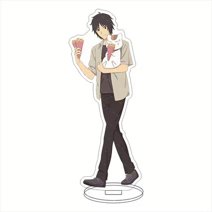 Custom Acrylic Standee Ornament Featuring Kiyoshi Natsume (Cat Teacher) Reiko Natsume Character Design Birthdaye