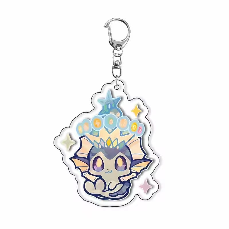 Cute Cartoon Animal Keychain Custom Anime Style Bag Charm Gift Pendant for Kids & Fans