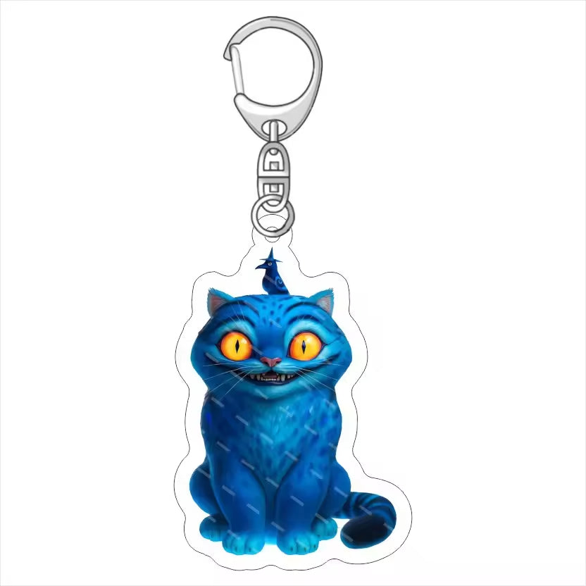 Demon Hunter Anime Cartoon  Acrylic Waterproof Keychain-Wholesale Custom Business Gift
