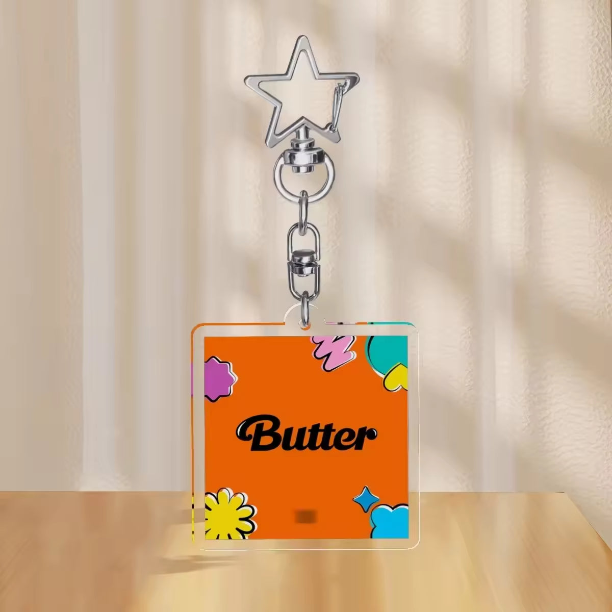 Bts 2026 World Tour Kpop Idol Group UV Printed  Pendant Fan Souvenir Promotional Gifts Custom Acrylic Keychain