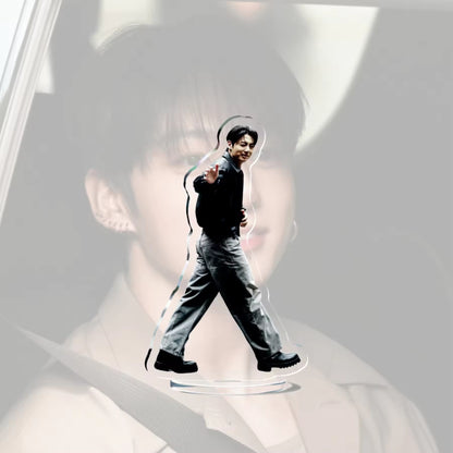 Custom KPOP Jungkook Standee HD Photo Double-Sided UV Printed Eco-Friendly PVC Desktop Display Custom Birthday Gift Standee