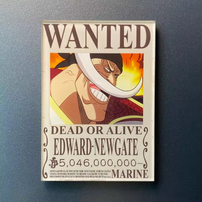 Custom Anime Acrylic Fridge Magnets One Piece Bounty Cartoon Charms Cute Decorative Magnets for Gifts  Souvenirs