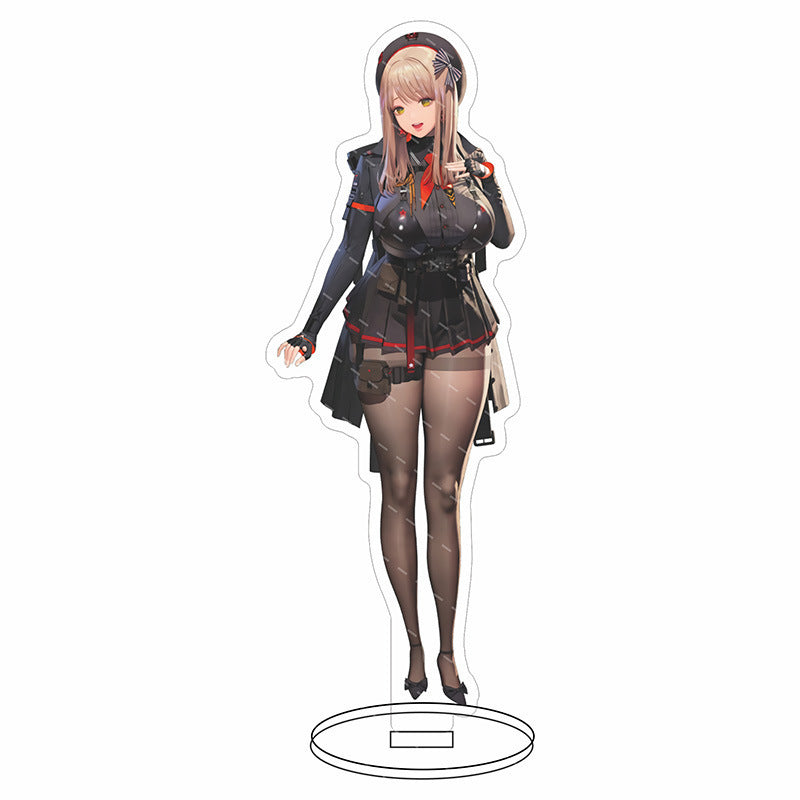 Anime Girl Standee Double-Sided Clear Display Figure Kawaii Character Desk Decor Collectible Gift Acrylic Standee
